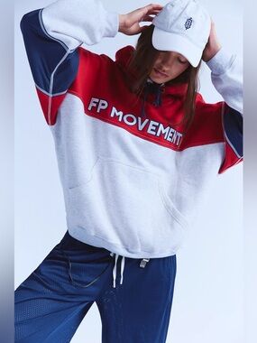 NWT FP Movement Final Call Logo Hoodie